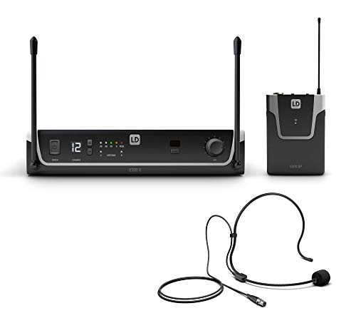 LD Systems U308 BPH - Funksystem mit Sender/Empfänger, Bodypack und Headset, 863-865 MHz + 823-832 MHz, schwarz LD Systems U308 BPH - Funksystem mit Sender/Empfänger, Bodypack und Headset, 863-865 MHz + 823-832 MHz, schwarz von LD Systems