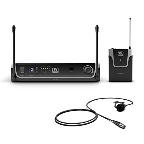 LD Systems U308 BPL - Funksystem mit Sender/Empfänger, Bodypack und Lavalier Mikrofon, 823-832 MHz + 863-865 MHz, schwarz LD Systems U308 BPL - Funksystem mit Sender/Empfänger, Bodypack und Lavalier Mikrofon, 823-832 MHz + 863-865 MHz, schwarz von LD Systems