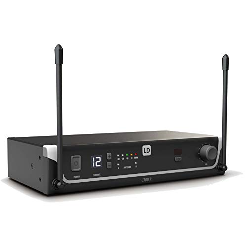 LD Systems U308 R - Empfänger, 823-832 MHz + 863-865 MHz, schwarz von LD Systems