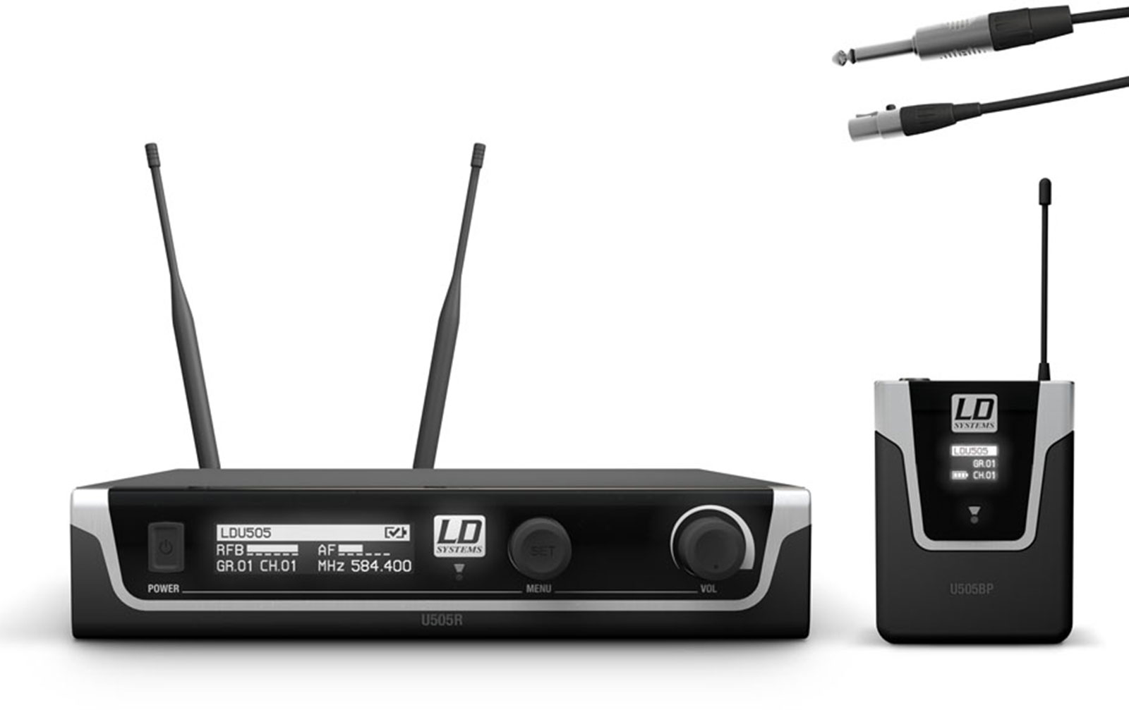 LD Systems U505 BPG Funkmikrofon System mit Bodypack und Gitarren Kabel LD Systems U505 BPG Funkmikrofon System mit Bodypack und Gitarren Kabel von LD Systems
