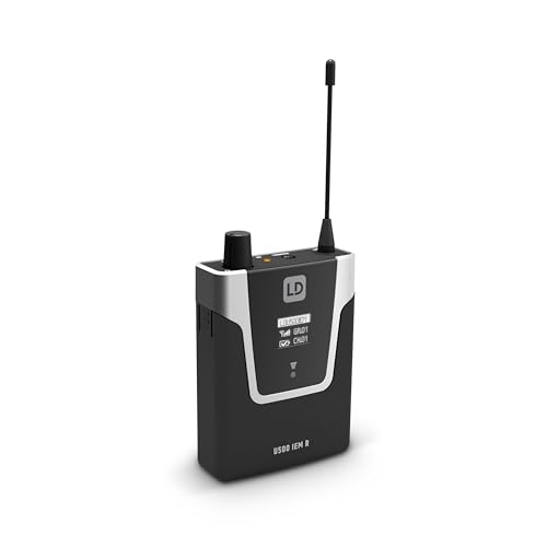 LD Systems U505 IEM R - Empfänger, 584-608 MHz, schwarz von LD Systems