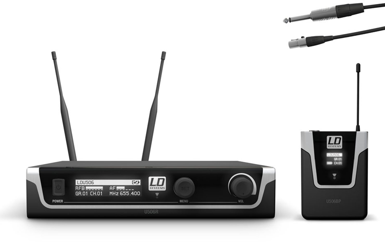 LD Systems U506 BPG Funkmikrofon System mit Bodypack und Gitarren Kabel LD Systems U506 BPG Funkmikrofon System mit Bodypack und Gitarren Kabel von LD Systems