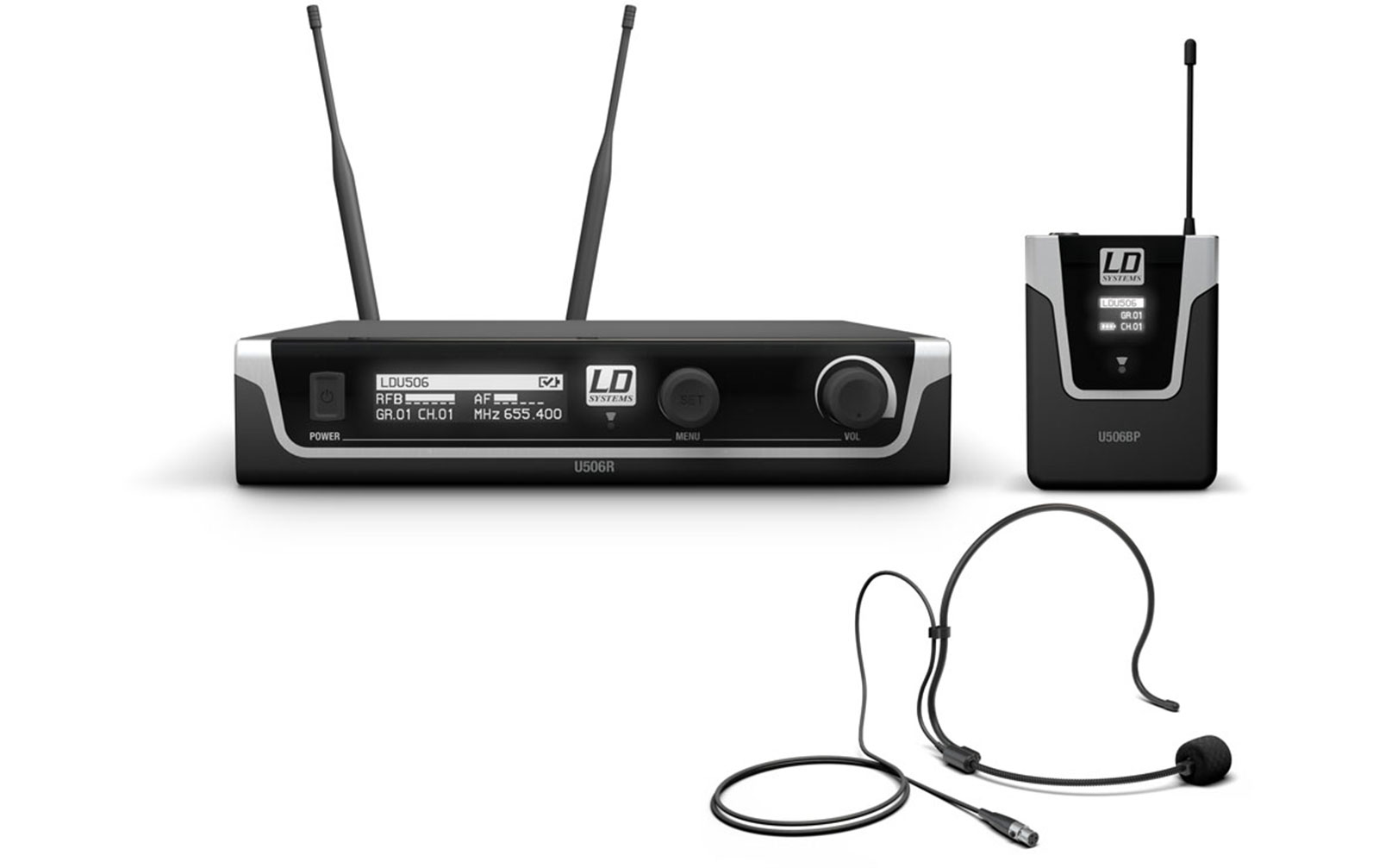 LD Systems U506 BPH Funkmikrofon System mit Bodypack und Headset LD Systems U506 BPH Funkmikrofon System mit Bodypack und Headset von LD Systems
