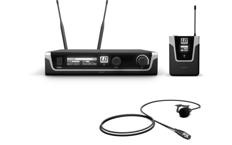 LD Systems U506 BPL Funkmikrofon System mit Bodypack und Lavalier Mikrofon von LD Systems