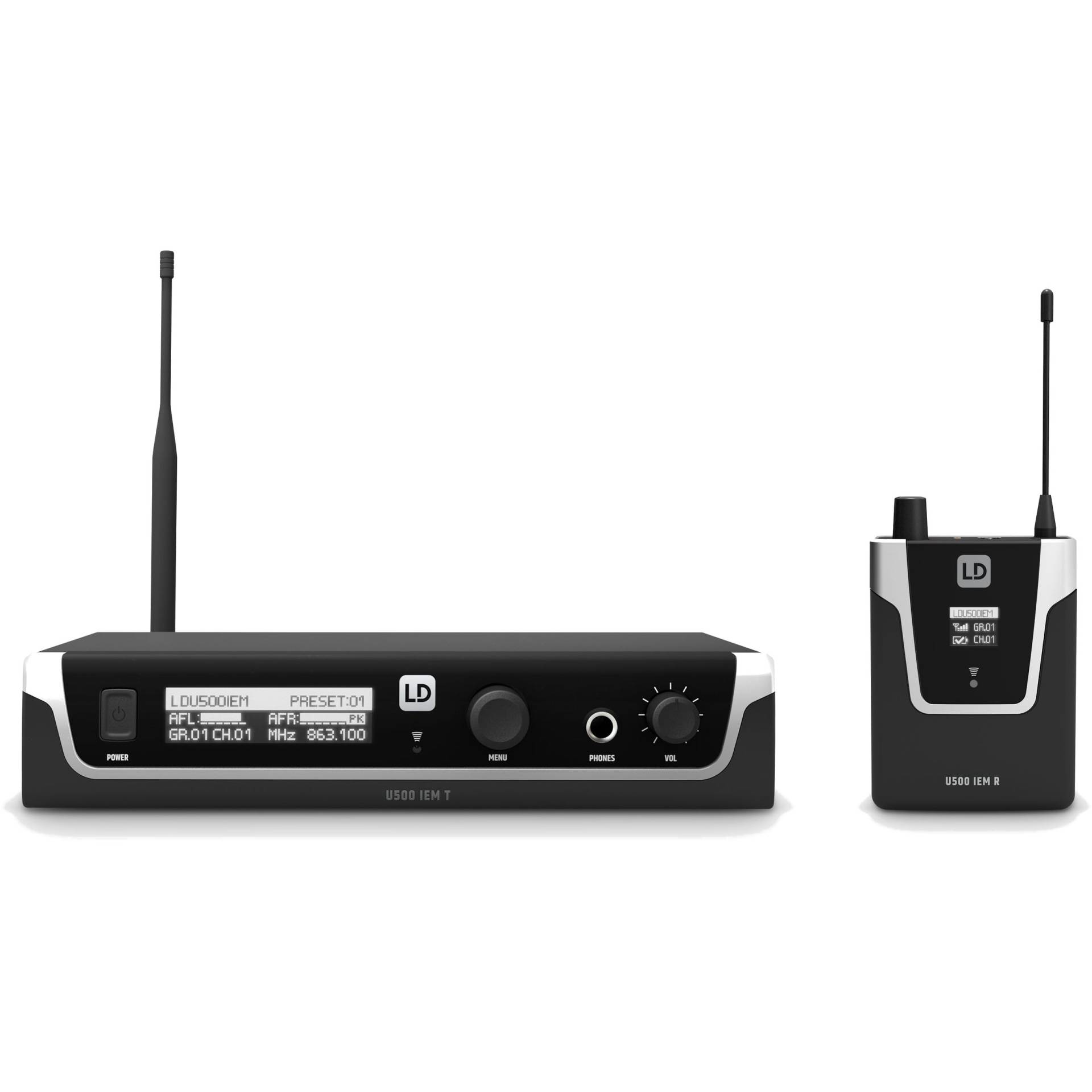 LD Systems U506 IEM In-Ear Monitor System (655 - 679 MHz) von LD Systems