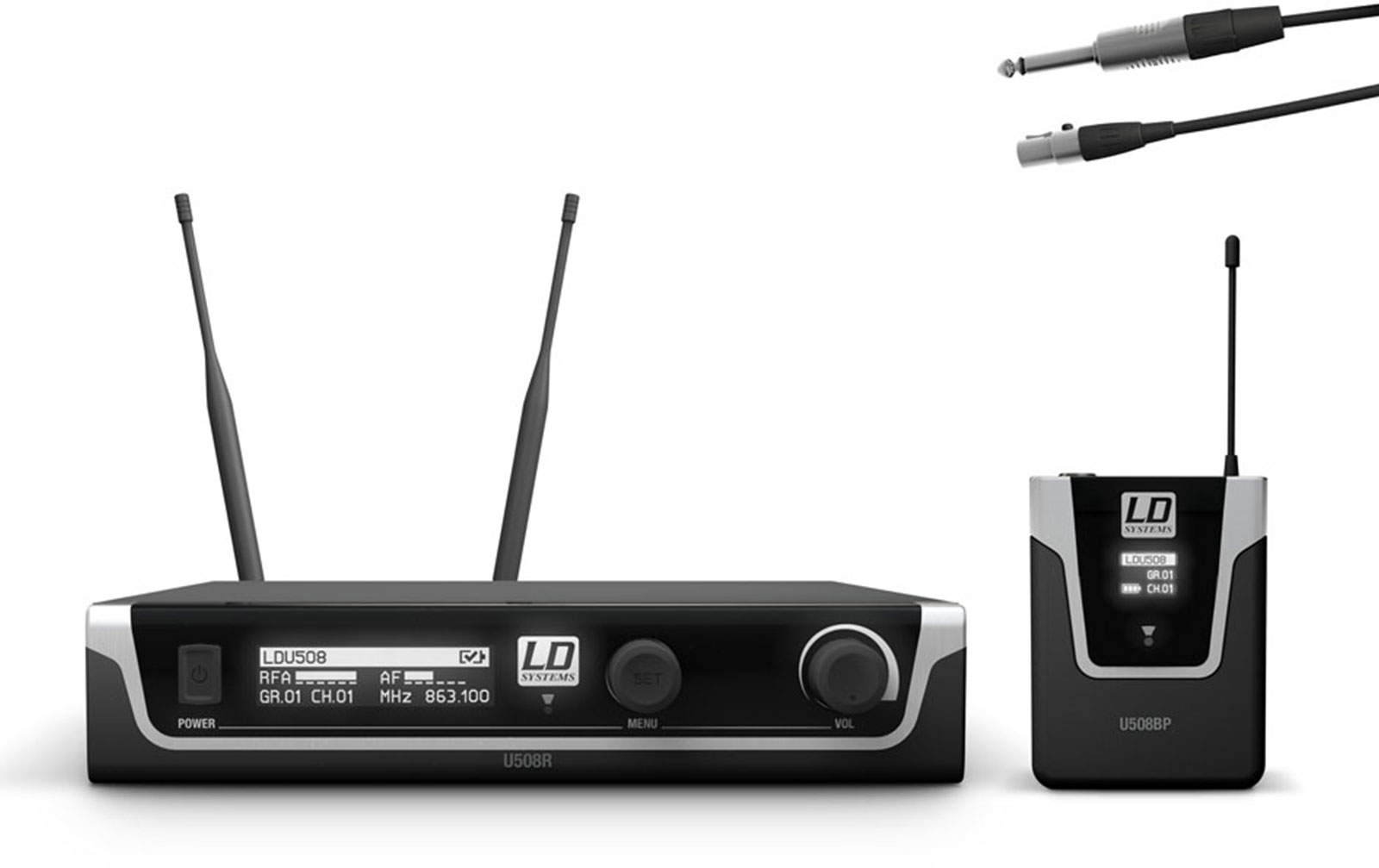 LD Systems U508 BPG Funkmikrofon System mit Bodypack und Gitarren Kabel LD Systems U508 BPG Funkmikrofon System mit Bodypack und Gitarren Kabel von LD Systems