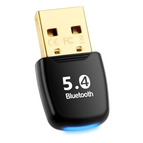 USB Bluetooth Adapter PC 5.4 Bluetooth Dongle PC Bluetooth Stick für PC Bluetooth Adapter USB Bluetooth USB Stick Bluetooth-Adapter Bluetooth USB Adapter Bluetooth für PC für Win 8.1/10/11/7 USB Bluetooth Adapter PC 5.4 Bluetooth Dongle PC Bluetooth Stick für PC Bluetooth Adapter USB Bluetooth USB Stick Bluetooth-Adapter Bluetooth USB Adapter Bluetooth für PC für Win 8.1/10/11/7 von LDERFIV