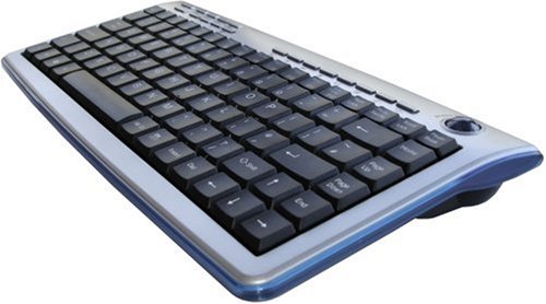 LDGJ Accuratus Saturn Kabellose Tastatur mit optischem Trackball, 2,4 GHz von LDGJ