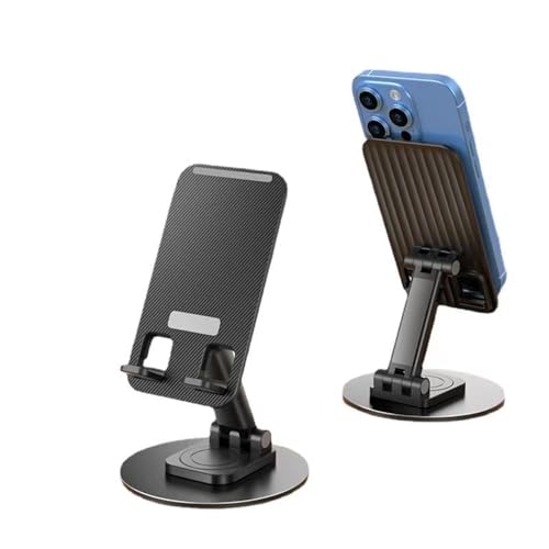 LDJYEONS Handy-Ständer, Verstellbarer Winkel und Höhe, Desktop-Handyhalter, Faltbar, Tragbar, Geeignet für Alle Smartphones, iPhone, iPad, Tablet-PC LDJYEONS Handy-Ständer, Verstellbarer Winkel und Höhe, Desktop-Handyhalter, Faltbar, Tragbar, Geeignet für Alle Smartphones, iPhone, iPad, Tablet-PC von LDJYEONS