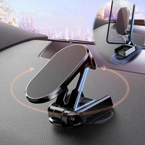 LDJYEONS Handyhalterung für das Auto, magnetische Handyhalterung für das Auto, 360 ° drehbar, geeignet für allgemeine Smartphones LDJYEONS Handyhalterung für das Auto, magnetische Handyhalterung für das Auto, 360 ° drehbar, geeignet für allgemeine Smartphones von LDJYEONS