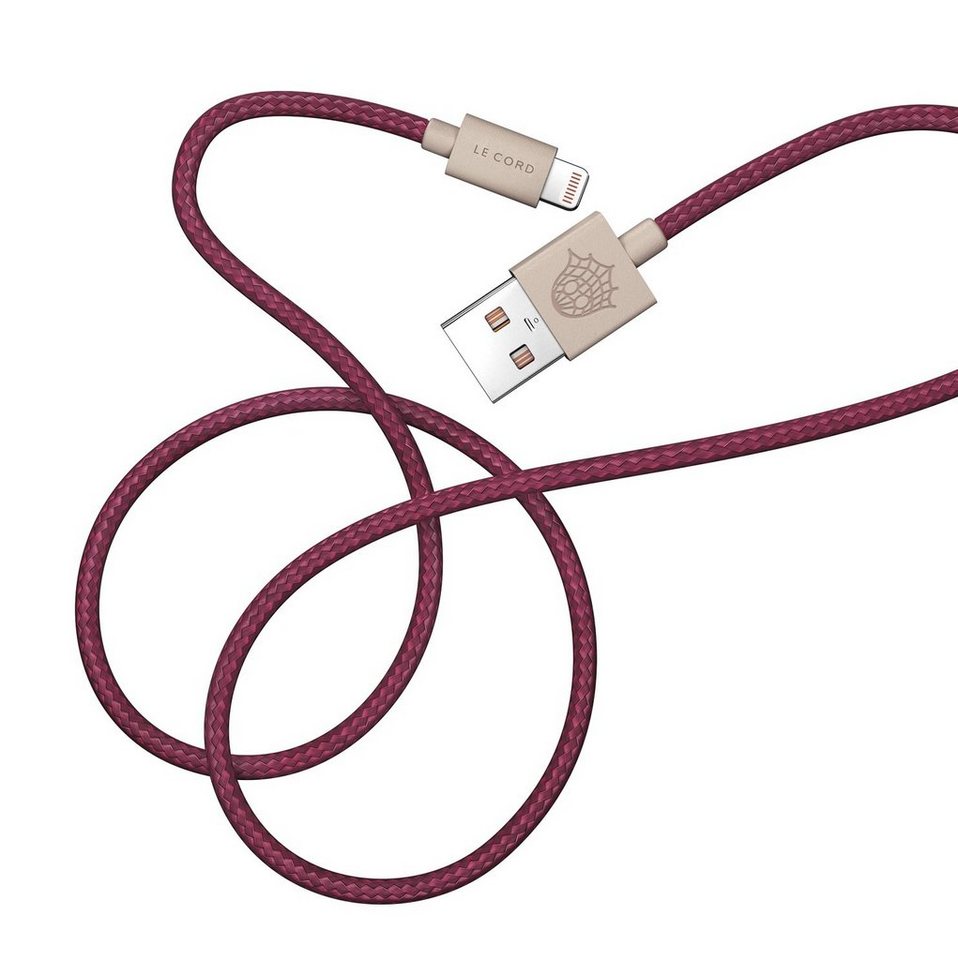LE CORD 1332L Lightning Kabel 2m aus Fischnetz Smartphone-Kabel LE CORD 1332L Lightning Kabel 2m aus Fischnetz Smartphone-Kabel von LE CORD