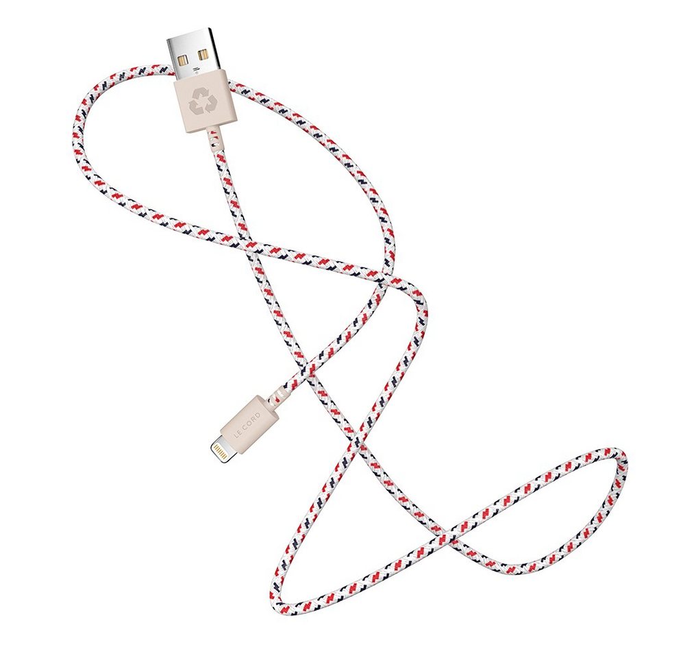 LE CORD 1335 Lightning Kabel 2m aus Fischnetz Smartphone-Kabel LE CORD 1335 Lightning Kabel 2m aus Fischnetz Smartphone-Kabel von LE CORD