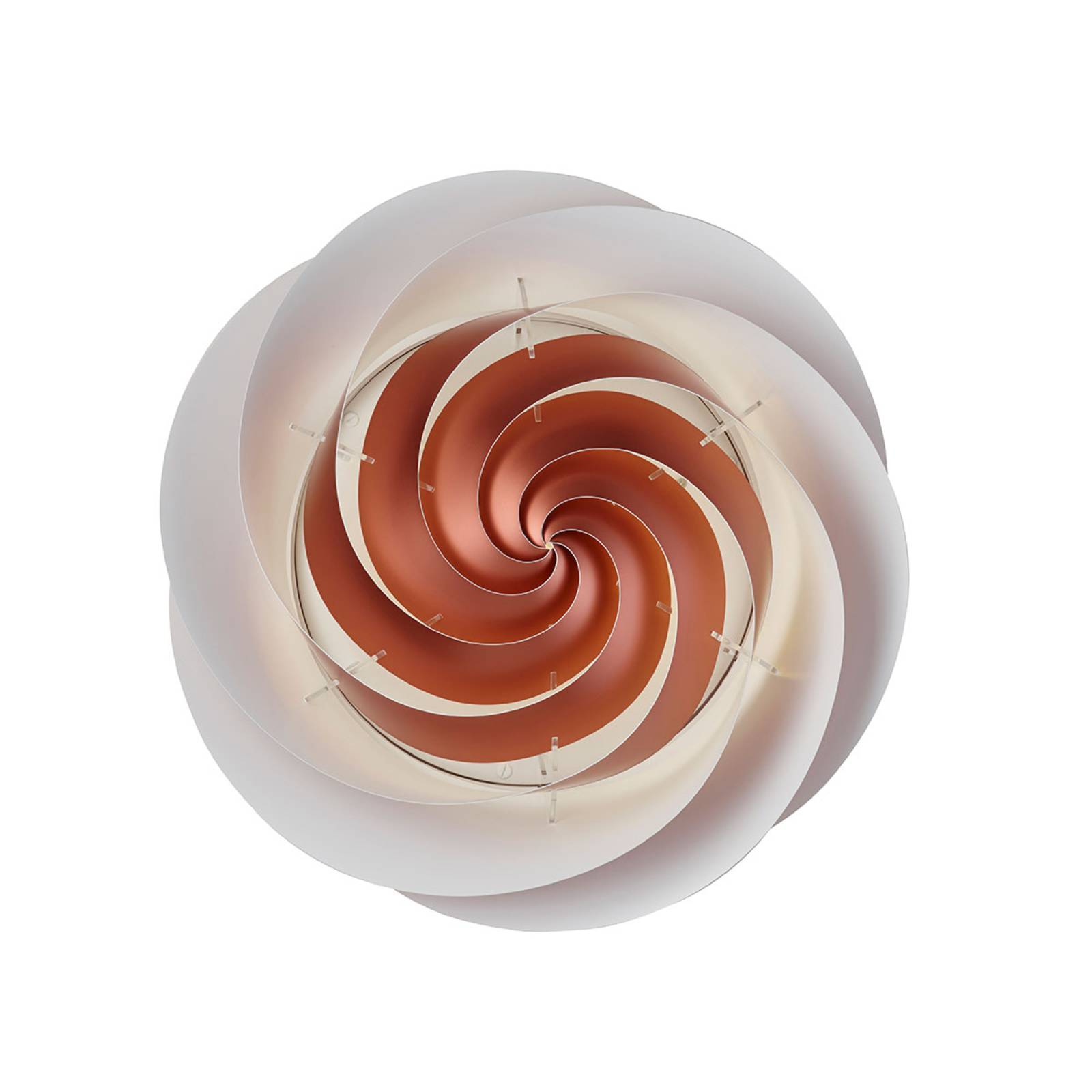 LE KLINT Swirl Medium - kupferfarbene Wandleuchte von LE KLINT