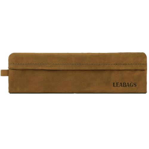 LEABAGS Leder Federmäppchen I Kleines Echtleder Federmappe I Federtasche für Beruf Uni Schule I Schlampermäppchen I Stiftetui I Stiftmappe I Ledermäppchen I Größe S I Fox LEABAGS Leder Federmäppchen I Kleines Echtleder Federmappe I Federtasche für Beruf Uni Schule I Schlampermäppchen I Stiftetui I Stiftmappe I Ledermäppchen I Größe S I Fox von LEABAGS