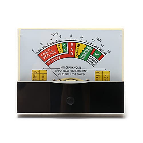 Batterie-Voltmeter 44L1 DC16V Batteriekapazitätsmesser für die meisten Autobatterietester Batterie-Voltmeter 44L1 DC16V Batteriekapazitätsmesser für die meisten Autobatterietester von LEADSDGE