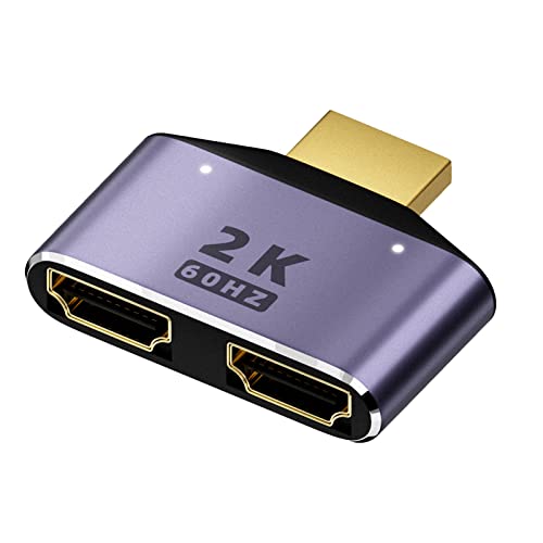 LEADSDGE 1 x 2 Splitter-Konverter, 2.5 cm 2 Out-Splitterverstärker, HDCP/1080P, zwei Displays für HDTV LEADSDGE 1 x 2 Splitter-Konverter, 2.5 cm 2 Out-Splitterverstärker, HDCP/1080P, zwei Displays für HDTV von LEADSDGE