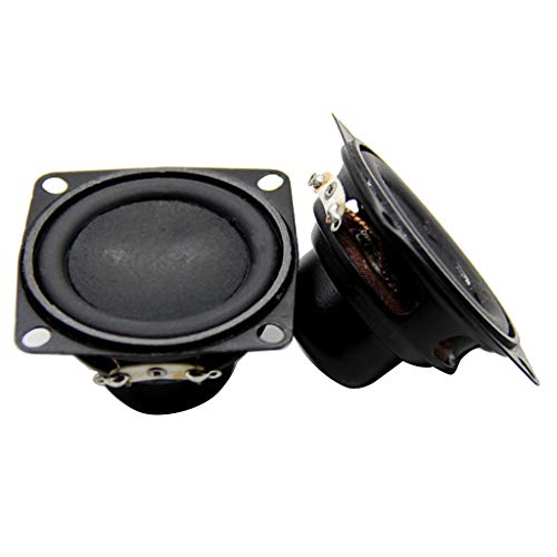 LEADSDGE 5,1 cm, 53 mm, volle 4 Ohm, 10 W, schwarzer Aluminium-Film-Magnet-Lautsprecher, tragbare Lautsprecher LEADSDGE 5,1 cm, 53 mm, volle 4 Ohm, 10 W, schwarzer Aluminium-Film-Magnet-Lautsprecher, tragbare Lautsprecher von LEADSDGE