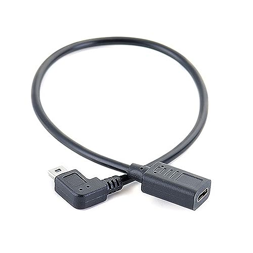 LEADSDGE USB-Kabel Typ C Buchse auf MiniUSB 5P Stecker Konverter Adapter für MP3-Player Digitalkameras LEADSDGE USB-Kabel Typ C Buchse auf MiniUSB 5P Stecker Konverter Adapter für MP3-Player Digitalkameras von LEADSDGE