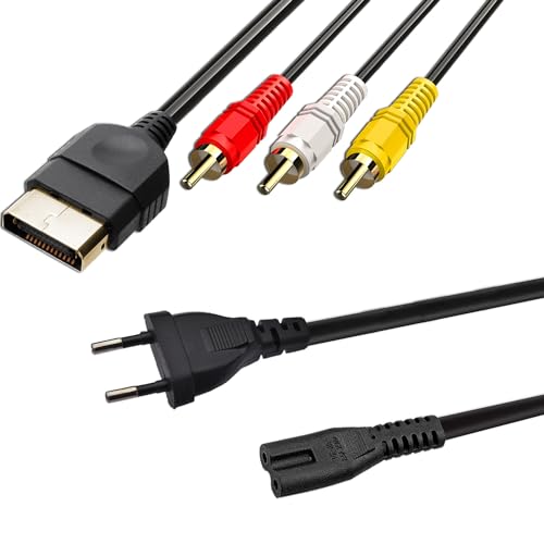 LEAGY 1,8 m AV-Kabel und 1,5 m AC-Netzkabel für Xbox LEAGY 1,8 m AV-Kabel und 1,5 m AC-Netzkabel für Xbox von LEAGY