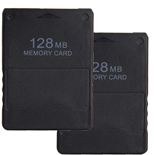 LEAGY 2Pack 128 MB Speicherkarte für Sony Playstation 2 PS2 von LEAGY
