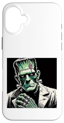 Frankenstein-Porträt Hülle für iPhone 16 Plus Frankenstein-Porträt Hülle für iPhone 16 Plus von LEAN