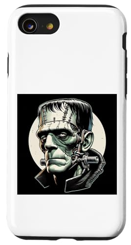 Frankenstein-Porträt Hülle für iPhone SE (2020) / 7 / 8 von LEAN