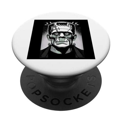 Frankenstein-Porträt PopSockets Klebender PopGrip Frankenstein-Porträt PopSockets Klebender PopGrip von LEAN