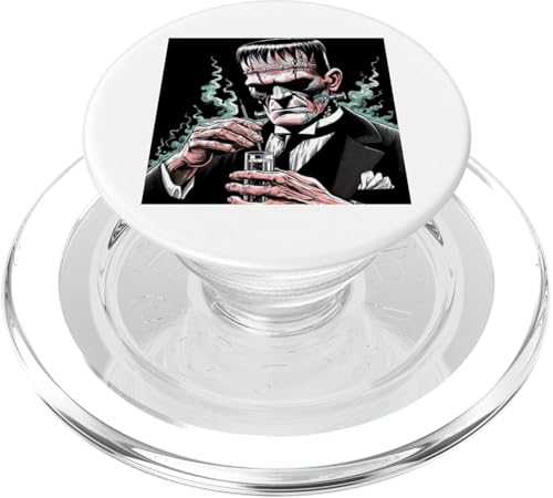 Frankenstein-Porträt PopSockets PopGrip für MagSafe Frankenstein-Porträt PopSockets PopGrip für MagSafe von LEAN
