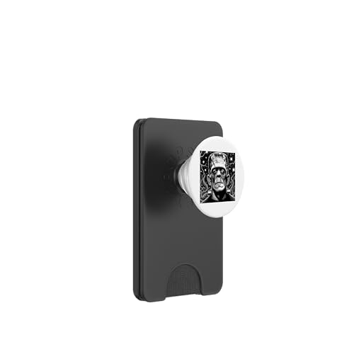 Frankenstein-Porträt PopSockets PopWallet für MagSafe Frankenstein-Porträt PopSockets PopWallet für MagSafe von LEAN