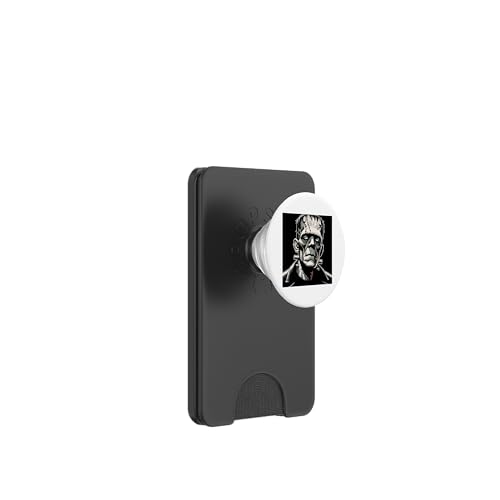 Frankenstein-Porträt PopSockets PopWallet für MagSafe Frankenstein-Porträt PopSockets PopWallet für MagSafe von LEAN