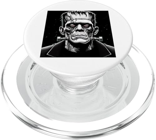 Frankenstein großes Gesicht PopSockets PopGrip für MagSafe Frankenstein großes Gesicht PopSockets PopGrip für MagSafe von LEAN