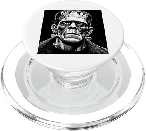 Frankenstein großes Gesicht PopSockets PopGrip für MagSafe Frankenstein großes Gesicht PopSockets PopGrip für MagSafe von LEAN