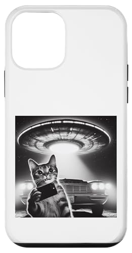 Lustiges Katzen-Selfie mit UFO Hülle für iPhone 12 mini Lustiges Katzen-Selfie mit UFO Hülle für iPhone 12 mini von LEAN