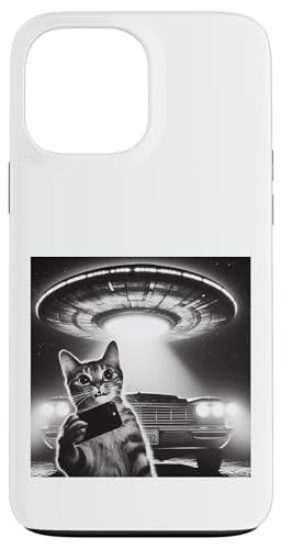 Lustiges Katzen-Selfie mit UFO Hülle für iPhone 13 Pro Max Lustiges Katzen-Selfie mit UFO Hülle für iPhone 13 Pro Max von LEAN
