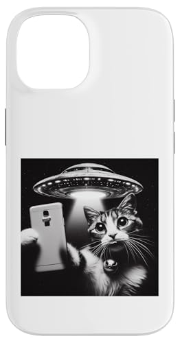 Lustiges Katzen-Selfie mit UFO Hülle für iPhone 14 Lustiges Katzen-Selfie mit UFO Hülle für iPhone 14 von LEAN