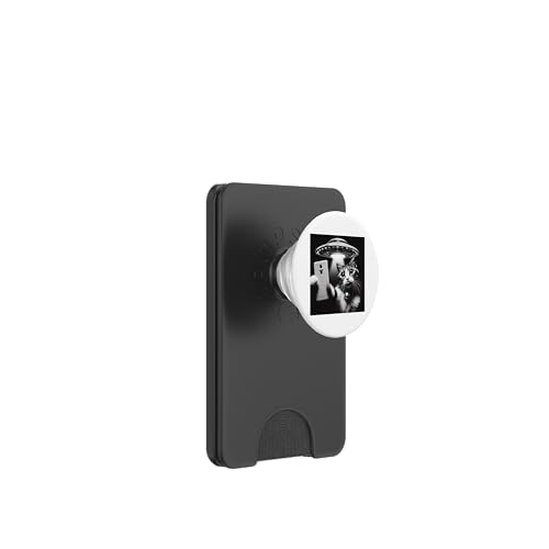 Lustiges Katzen-Selfie mit UFO PopSockets PopWallet für MagSafe Lustiges Katzen-Selfie mit UFO PopSockets PopWallet für MagSafe von LEAN