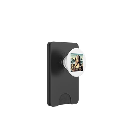 Mona Lisa PopSockets PopWallet für MagSafe Mona Lisa PopSockets PopWallet für MagSafe von LEAN