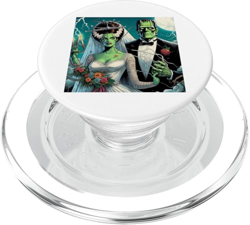 frankenstein braut PopSockets PopGrip für MagSafe frankenstein braut PopSockets PopGrip für MagSafe von LEAN