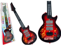 LeanToys E-Gitarre Star Saiten Farbige Dioden Rot LeanToys E-Gitarre Star Saiten Farbige Dioden Rot von LEANToys