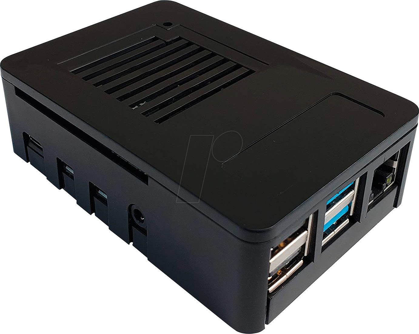RPI MATICBOX4 B - Gehäuse für Raspberry Pi 4, Kunststoff, schwarz von LEAPMATIC