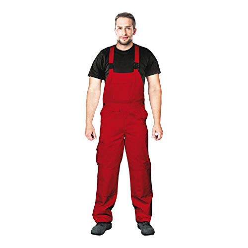 Leber & Hollman Herren Arbeits-Latzhose LH-Bister, 65 % Polyester 35 % Baumwolle 270 g/m2, mit Taschen für Knieschoner, elastischer Gummibund und regulierbare Y-Hosenträger Leber & Hollman Herren Arbeits-Latzhose LH-Bister, 65 % Polyester 35 % Baumwolle 270 g/m2, mit Taschen für Knieschoner, elastischer Gummibund und regulierbare Y-Hosenträger von LEBER & HOLLMAN