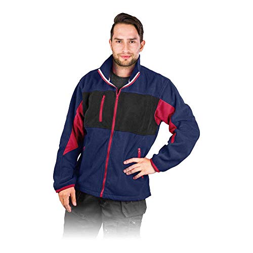 Leber & Hollman Herren Fleece-Arbeitsjacke LH-FMN-P, Stehkragen, langarm, Fleece 290 g/m2 aus 100% Polyester, mit Reißverschluss, elastische Paspel-Bündchen an Ärmel und Saum Leber & Hollman Herren Fleece-Arbeitsjacke LH-FMN-P, Stehkragen, langarm, Fleece 290 g/m2 aus 100% Polyester, mit Reißverschluss, elastische Paspel-Bündchen an Ärmel und Saum von LEBER & HOLLMAN