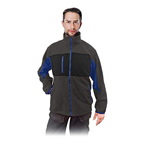 Leber & Hollman Herren Fleece-Arbeitsjacke LH-FMN-P, Stehkragen, langarm, Fleece 290 g/m2 aus 100% Polyester, mit Reißverschluss, elastische Paspel-Bündchen an Ärmel und Saum Leber & Hollman Herren Fleece-Arbeitsjacke LH-FMN-P, Stehkragen, langarm, Fleece 290 g/m2 aus 100% Polyester, mit Reißverschluss, elastische Paspel-Bündchen an Ärmel und Saum von LEBER & HOLLMAN