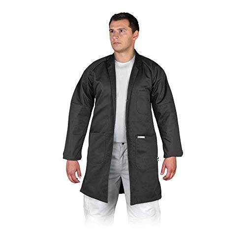 Leber & Hollman Herren Schutzschürze LH-COATER, 60% Polyester 35% Baumwolle 270 g/m2, mit Knopfleiste mit Druckknöpfen, Ärmel mit Klettverschlüssen, High Technology Fabric Leber & Hollman Herren Schutzschürze LH-COATER, 60% Polyester 35% Baumwolle 270 g/m2, mit Knopfleiste mit Druckknöpfen, Ärmel mit Klettverschlüssen, High Technology Fabric von LEBER & HOLLMAN