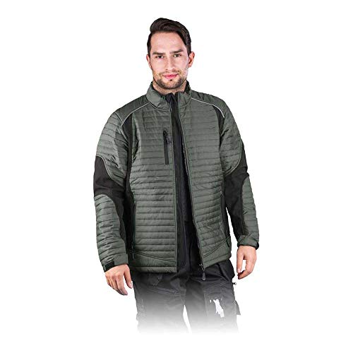 Leber&Hollman LH-Hummer_Obl Schutzjacke, Olivgrün-Schwarz, L Größe von LEBER & HOLLMAN