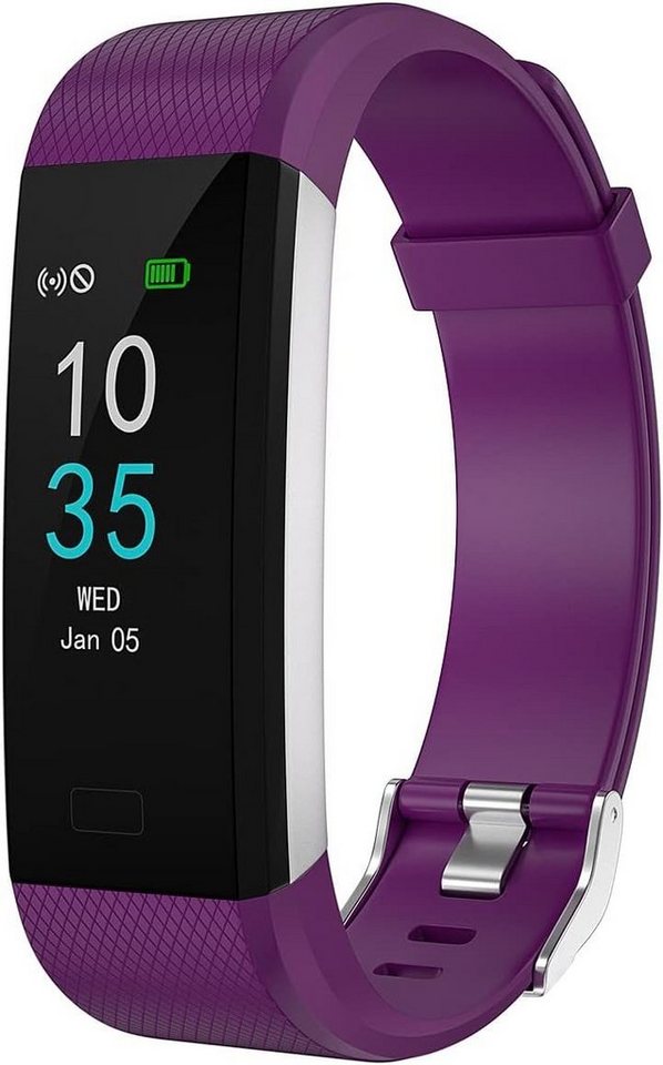 LEBEXY Smartwatch (Andriod iOS), Armband mit Herzfrequenzmesser Blutdruckmessung IP68 Wasserdichter von LEBEXY