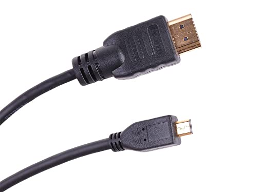 LECHPOL Zubehör Marke Modell KPO3877-1.8 HDMI-Steckerkabel Typ A - Micro HDMI Typ D 1.8M Typ von LECHPOL