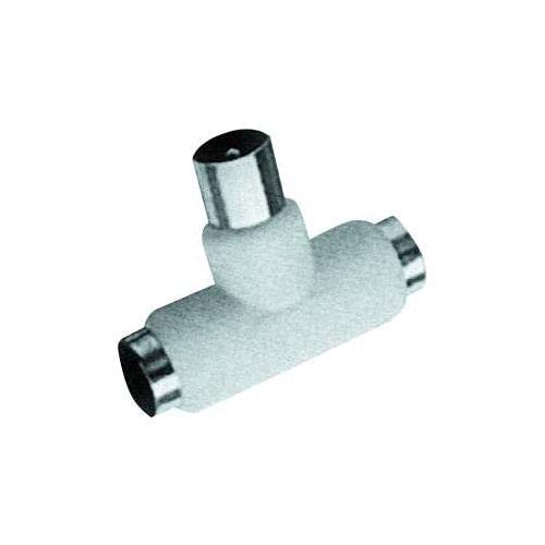 LECHPOL Zubehör TV und Video Marke Modell T-Shirt-Anschluss ZL0360 T Stecker / 2 x Sockel (100 Stück) von LECHPOL