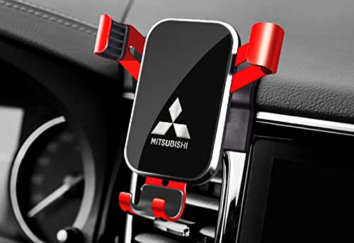 LECREA Auto Handyhalterung für Mitsubishi Outlander ASX Pajero Sport Ecilpse Cross AIRTREK, 360° Drehbar Handy KFZ Halterungen, Stabiler Anti-Rutsch-Handyhalter fürs Auto,Outlander 2016-2022 von LECREA