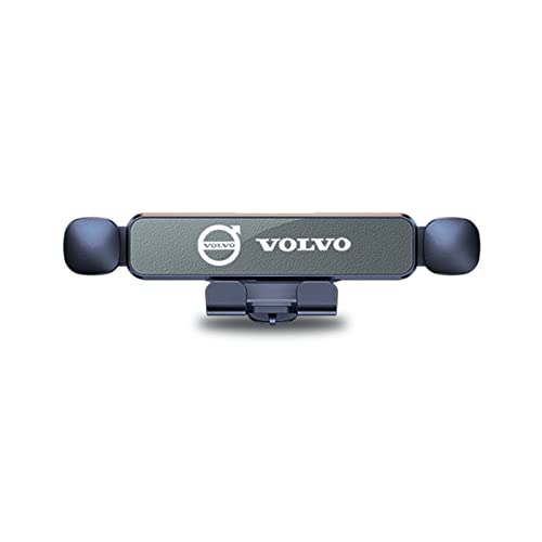 LECREA Auto Handyhalterung für Volvo XC40 XC60 XC90 S60 V60 S90 V90, 360° Drehbar Handy KFZ Halterungen, Stabiler und langlebiger Anti-Rutsch-Handyhalter fürs Auto, Auto Zubehör,XC60 2018-2023 von LECREA